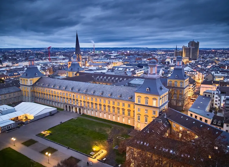 Rheinische Friedrich-Wilhelms-Universität Bonn aus der Luft
